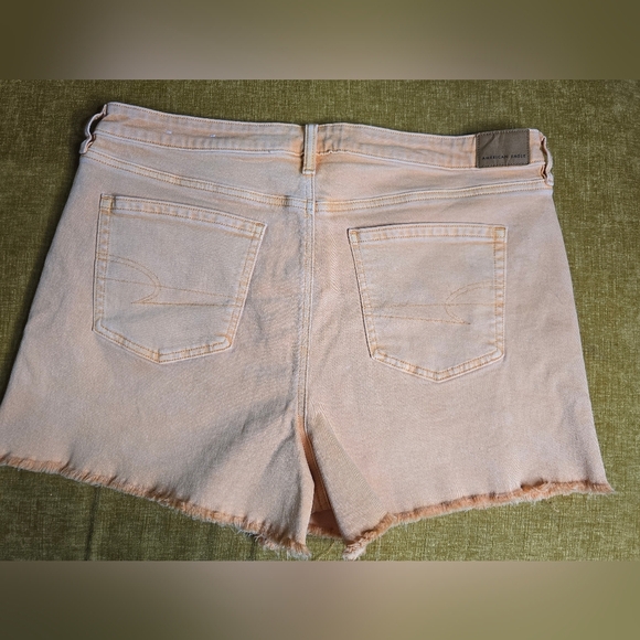 American Eagle Orange Shorts - Picture 3 of 3
